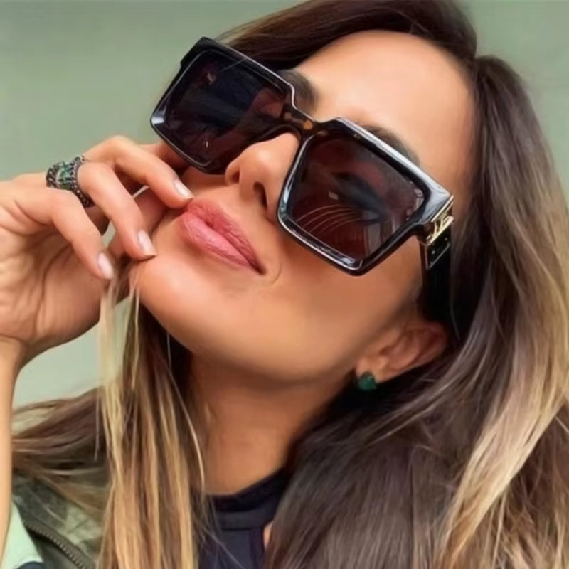 Gafas De Sol Cuadradas Para Hombre y Mujer